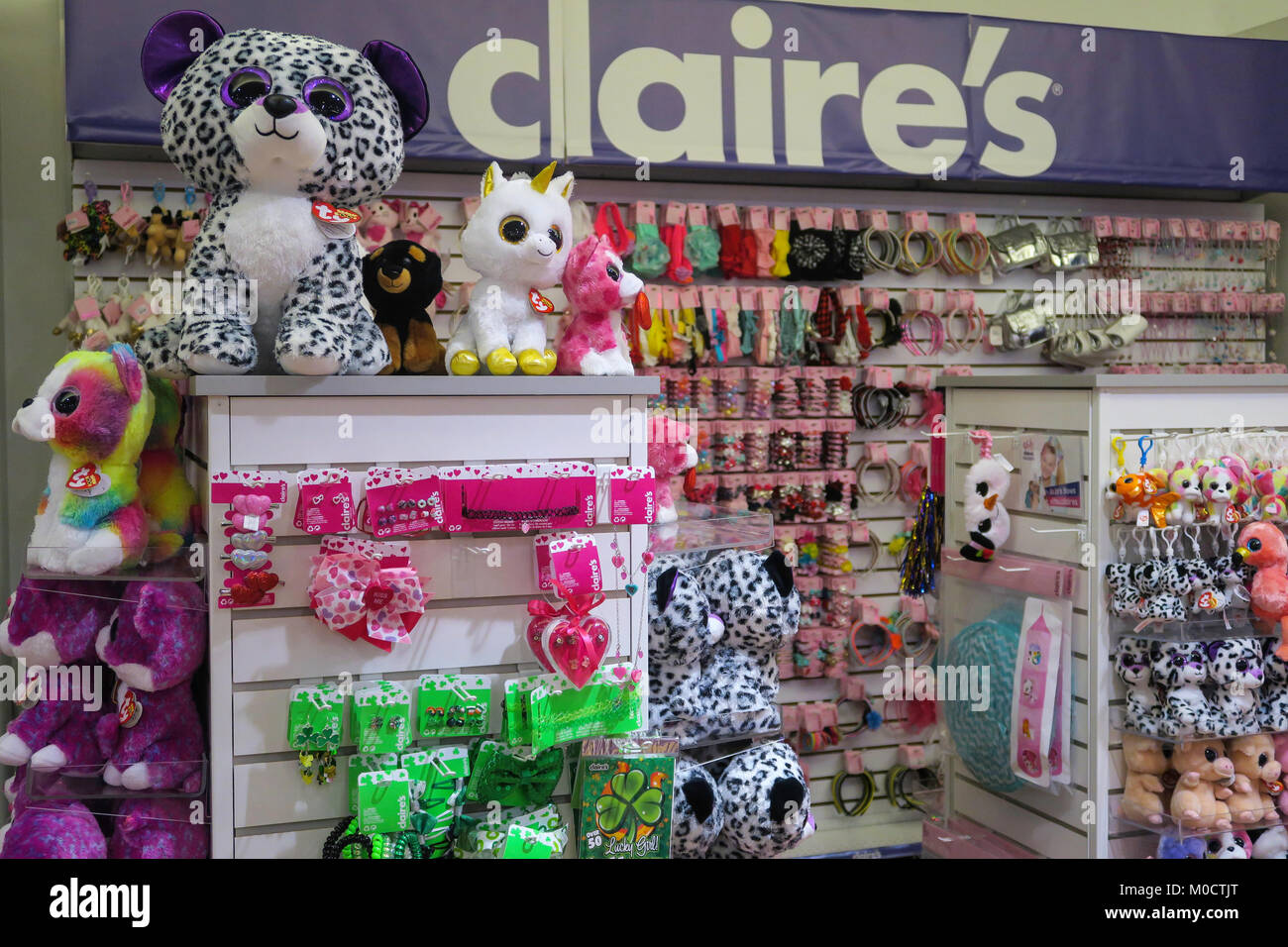 Toys R Us Interior at W. 42nd Street in Times Square, NYC Stock Photo