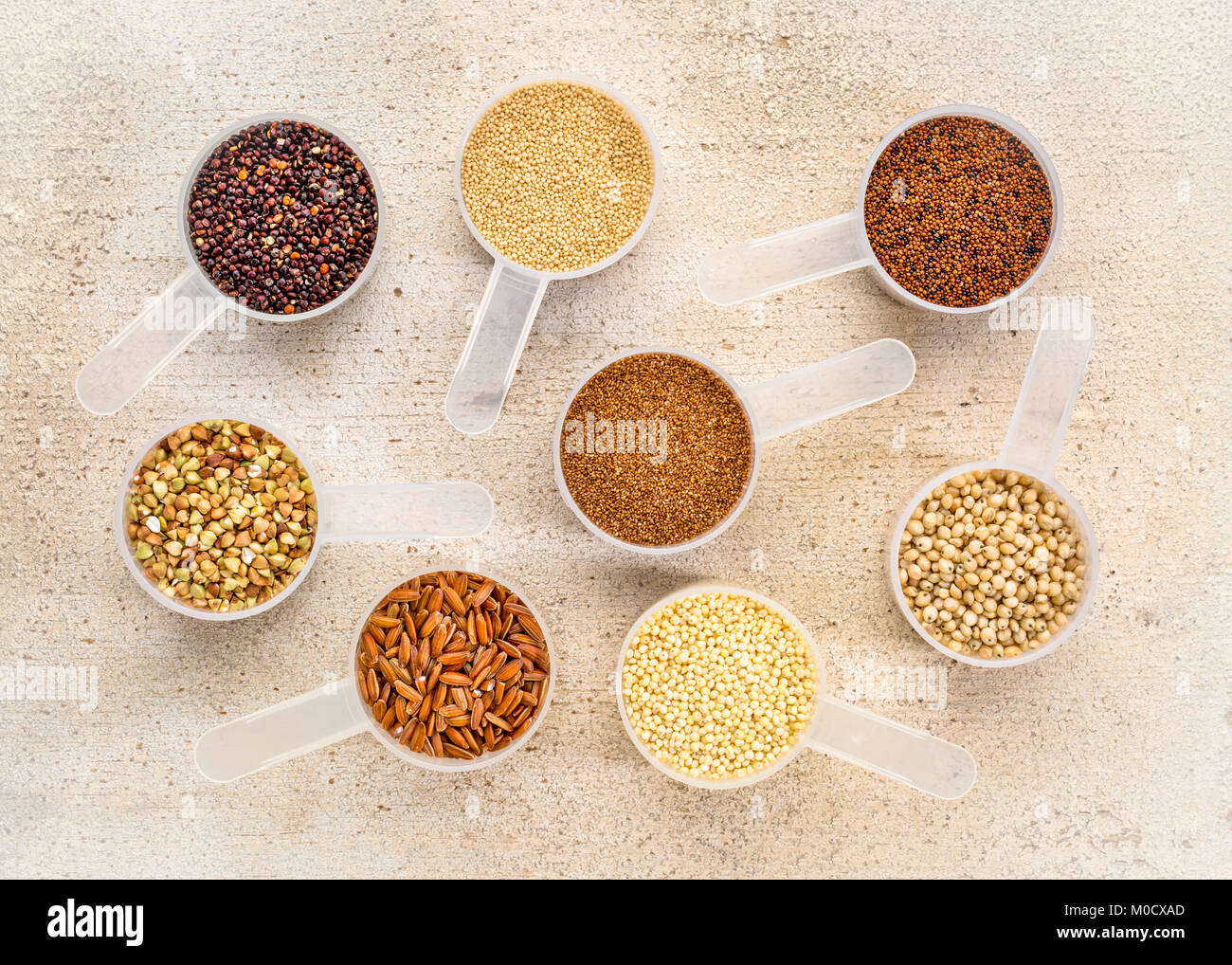 gluten free grains (quinoa, brown rice, kaniwa, amaranth,