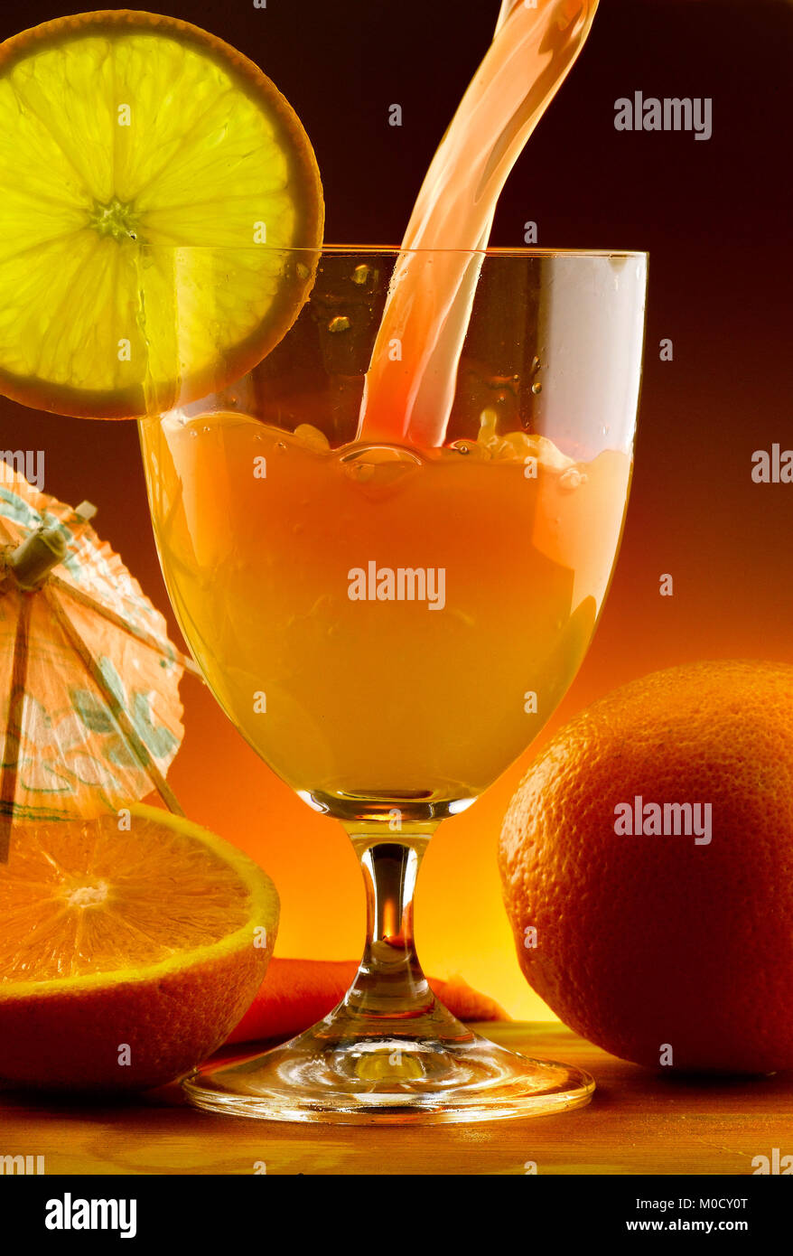 spilled nonalcoholic beverage Stock Photo Alamy
