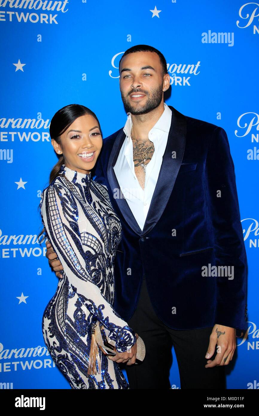 Los Angeles, CA, USA. 18th Jan, 2018. Liane V, Don Benjamin at arrivals