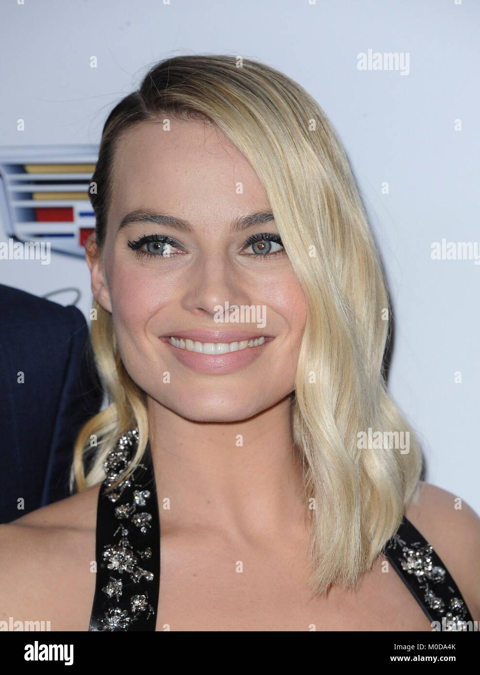Margot Robbie at a public appearance for 29th Annual Producers Guild Awards  (PGAs), The Beverly Hilton Hotel, Beverly Hills, CA January 20, 2018. Photo  By: Elizabeth Goodenough/Everett Collection Stock Photo - Alamy