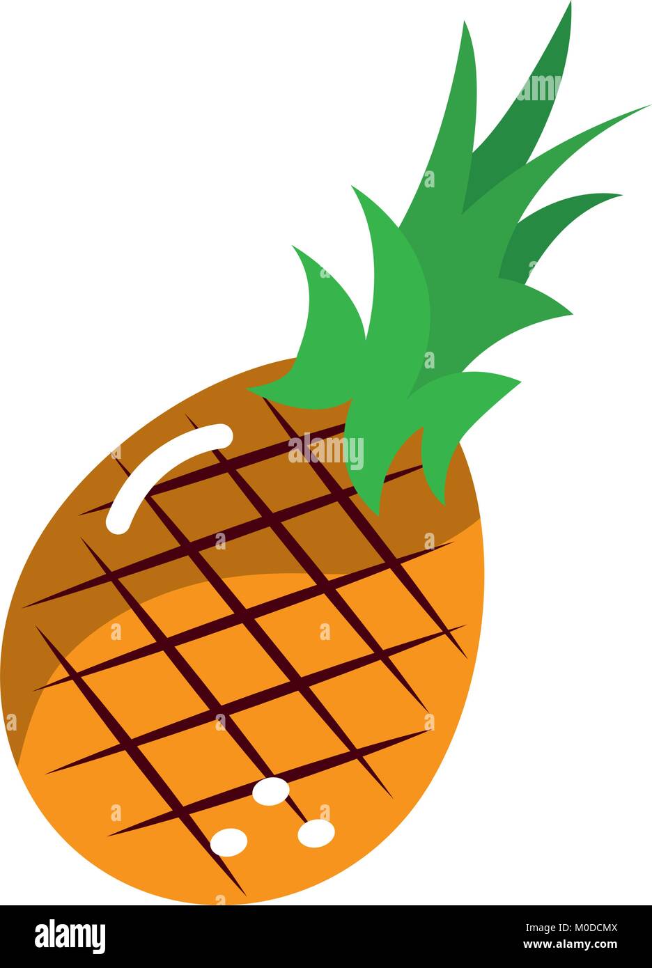 pineapple fruit icon image Stock Vector Image & Art - Alamy