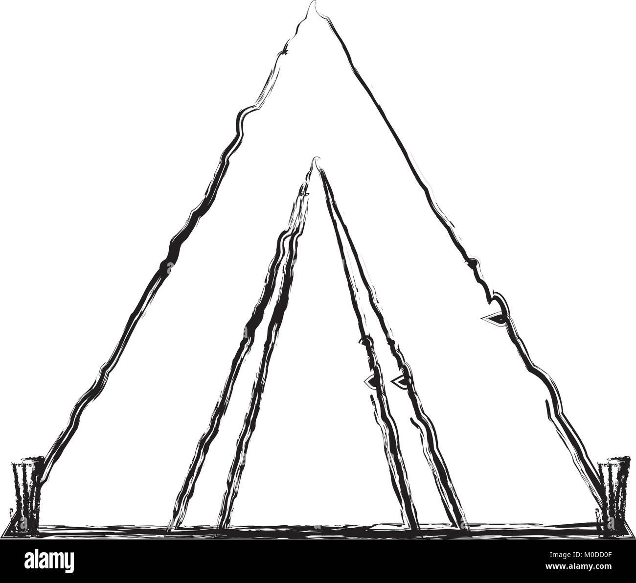 tent vector illustration Stock Vector Image & Art - Alamy
