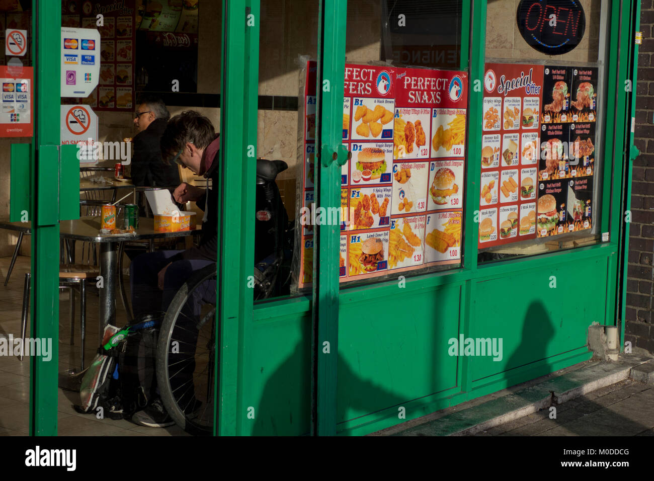 Fried chicken chips london hires stock photography and images Alamy