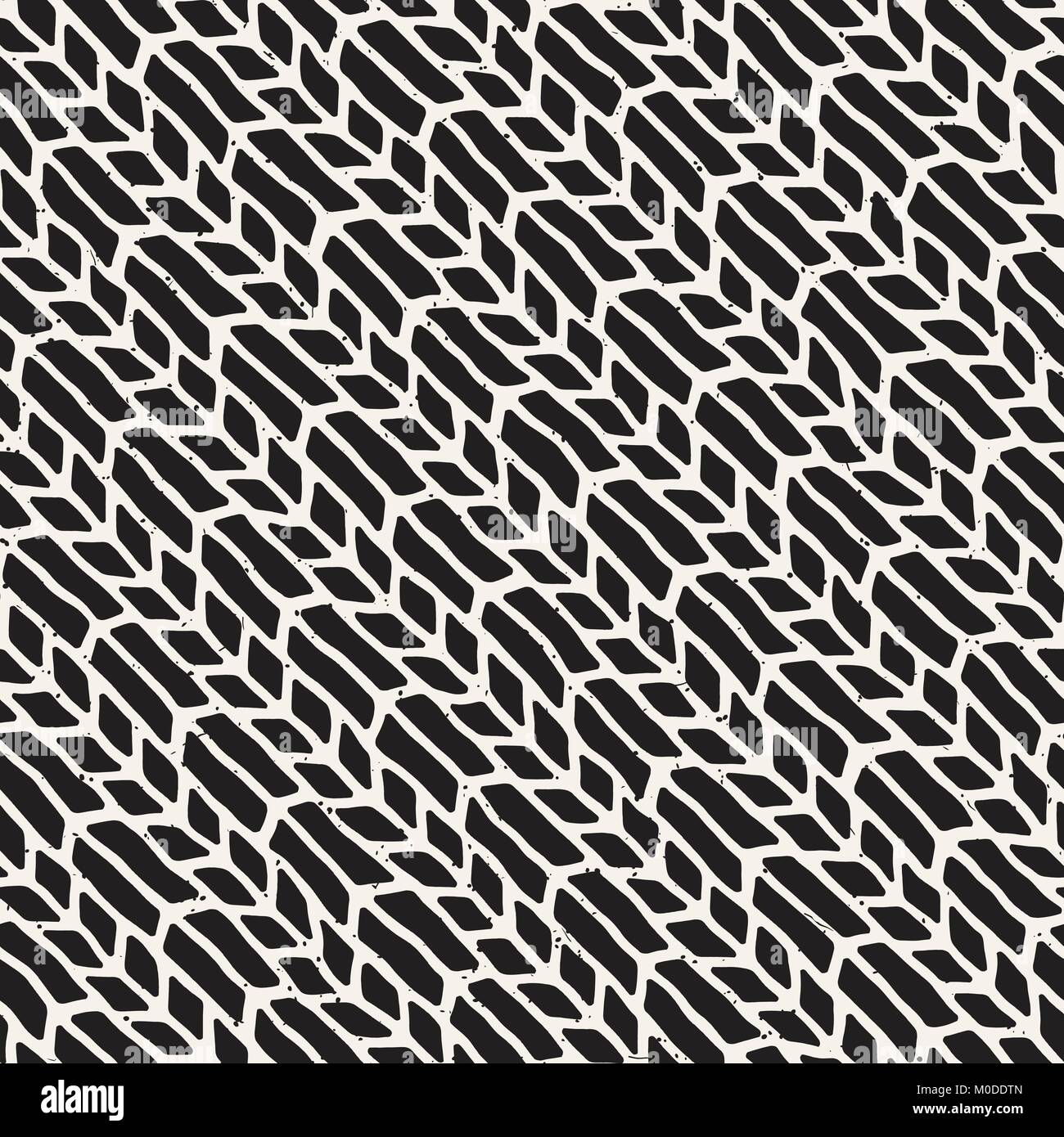 Hand drawn style seamless pattern. Abstract geometric tiling background ...
