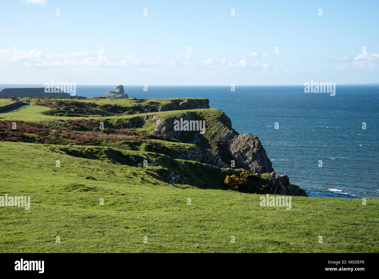 Gower Peninsula Stock Photo Alamy