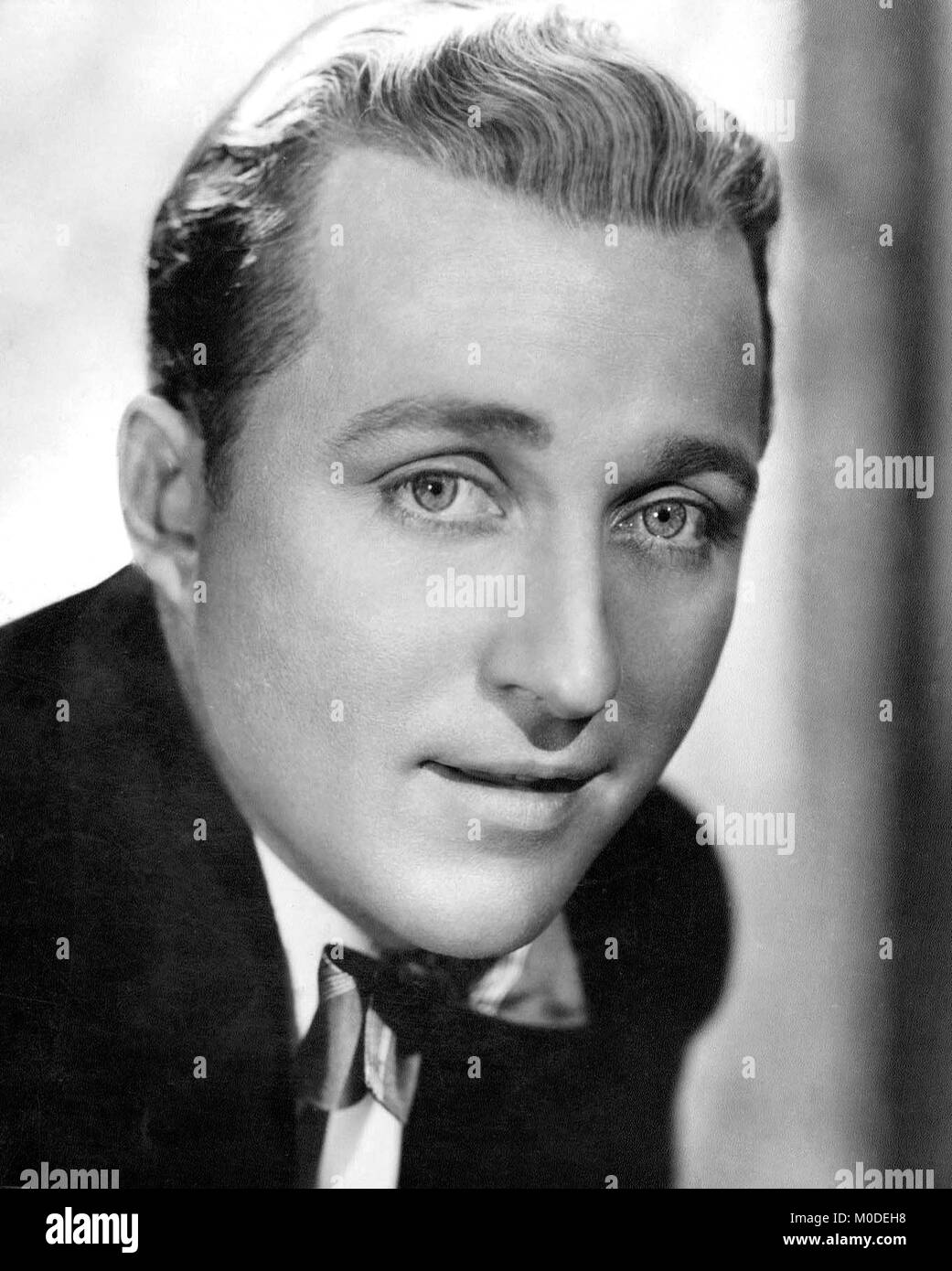 Bing Crosby (1903-1977), publicity photo of the American singer from the 1930s Stock Photo