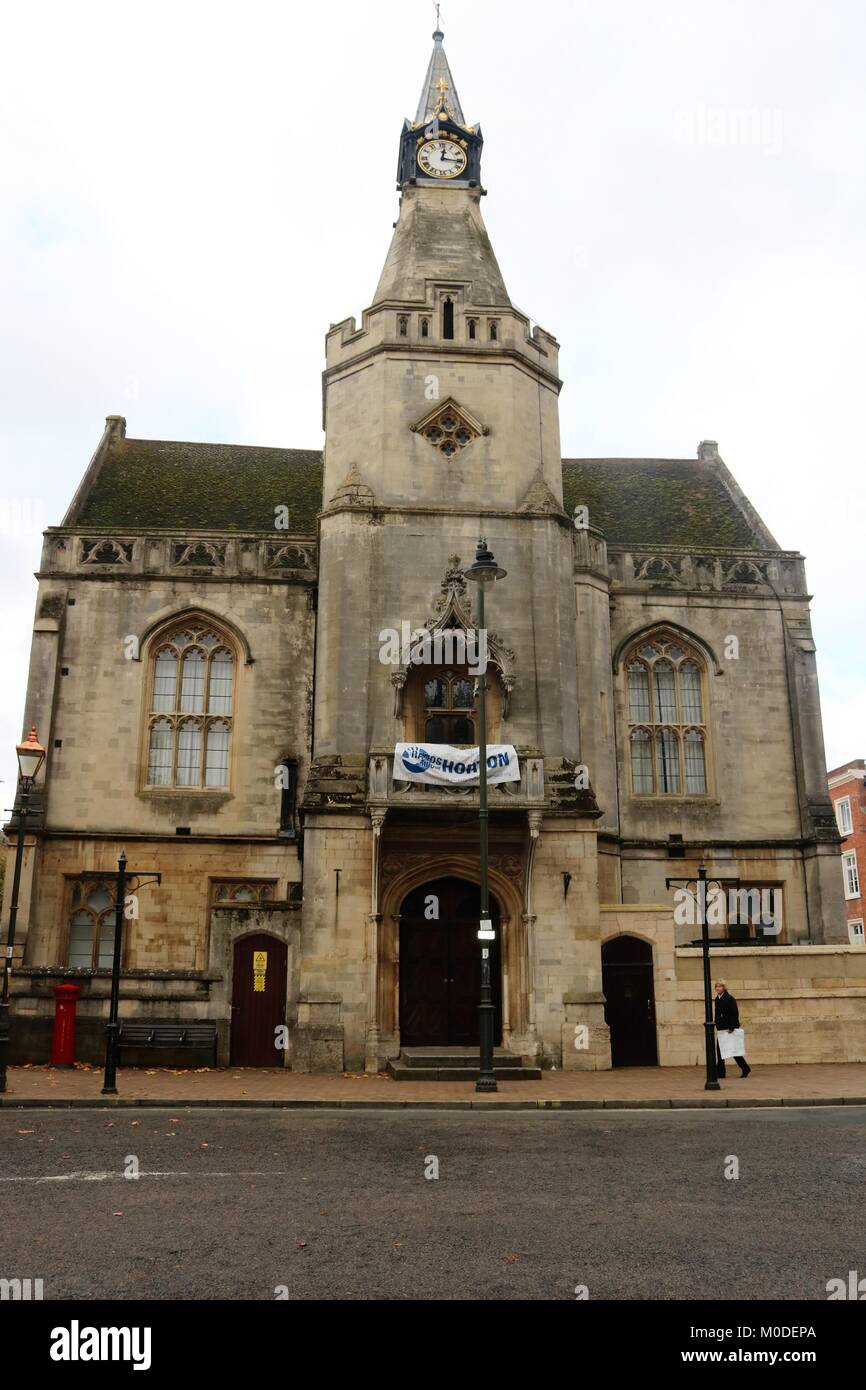 Town Hall, Banbury, Oxfordshire, UK Stock Photo