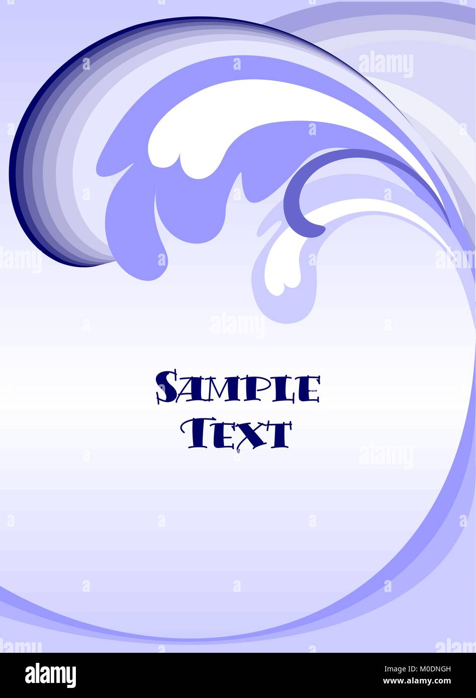Abstract sea background Stock Vector Image & Art - Alamy