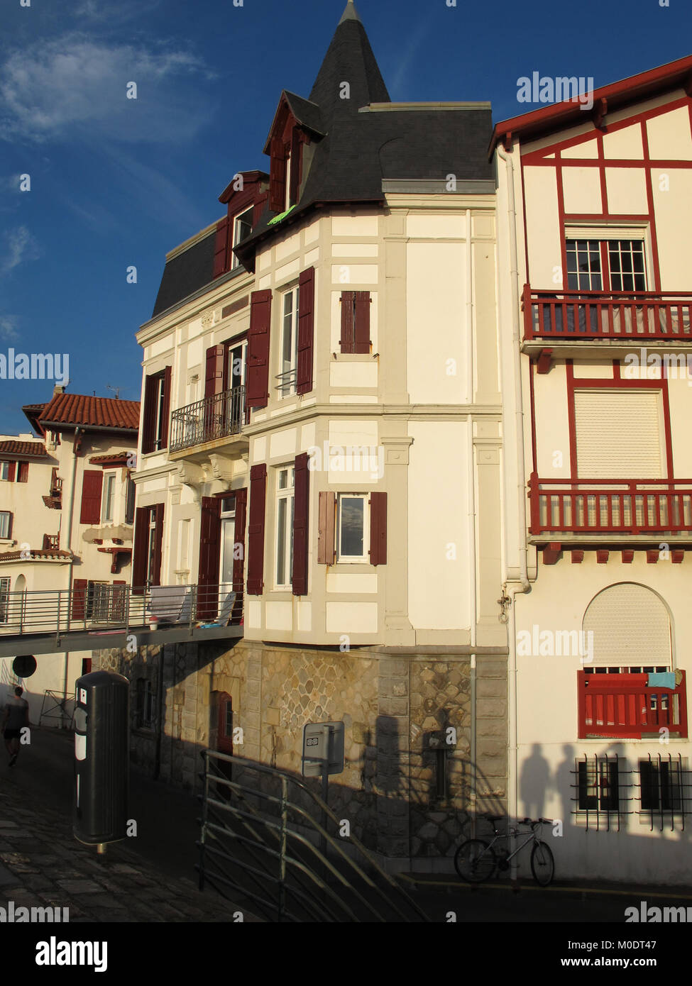 Saint-Jean-de-Luz, traditional house, promenade Jacques Thibaud ...