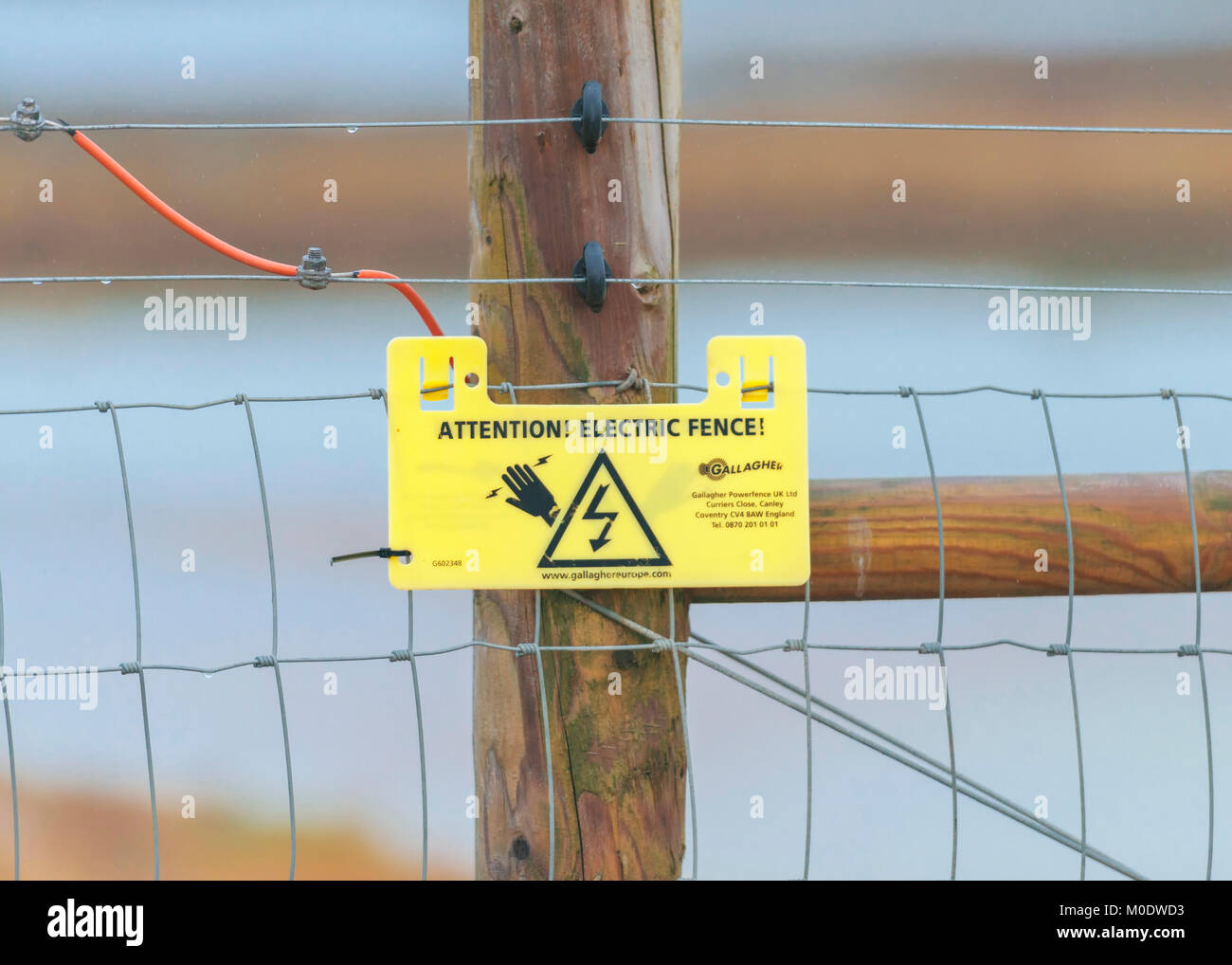 Uk electric fence hi-res stock photography and images - Page 2 - Alamy