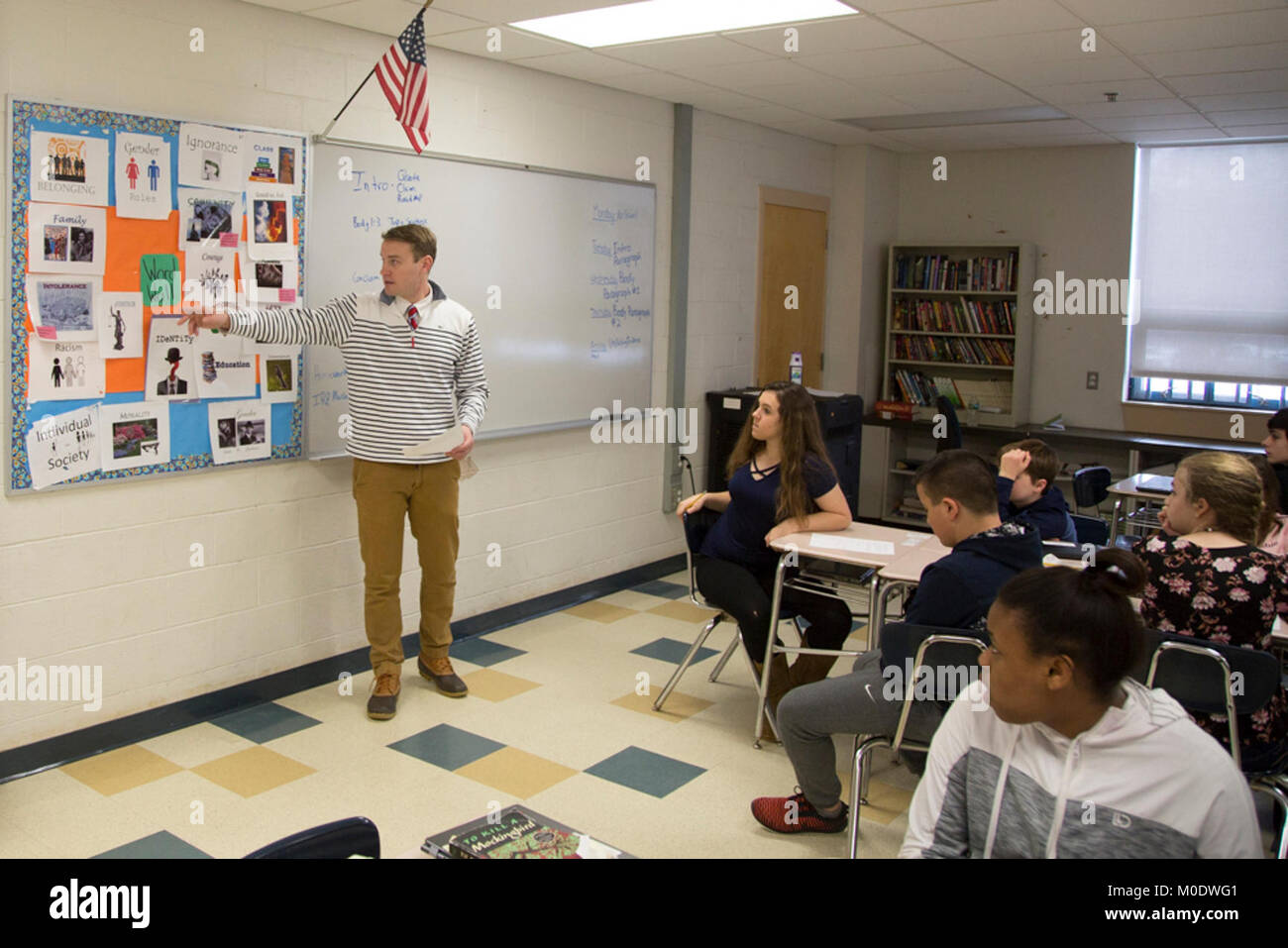 Middle School Language Arts Classroom