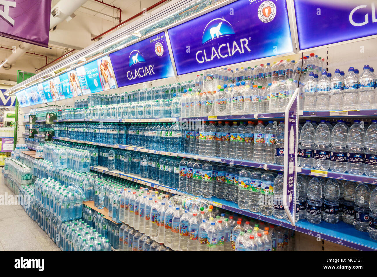 Buenos Aires Argentina Abasto shopping Supermercados Coto grocery Stock