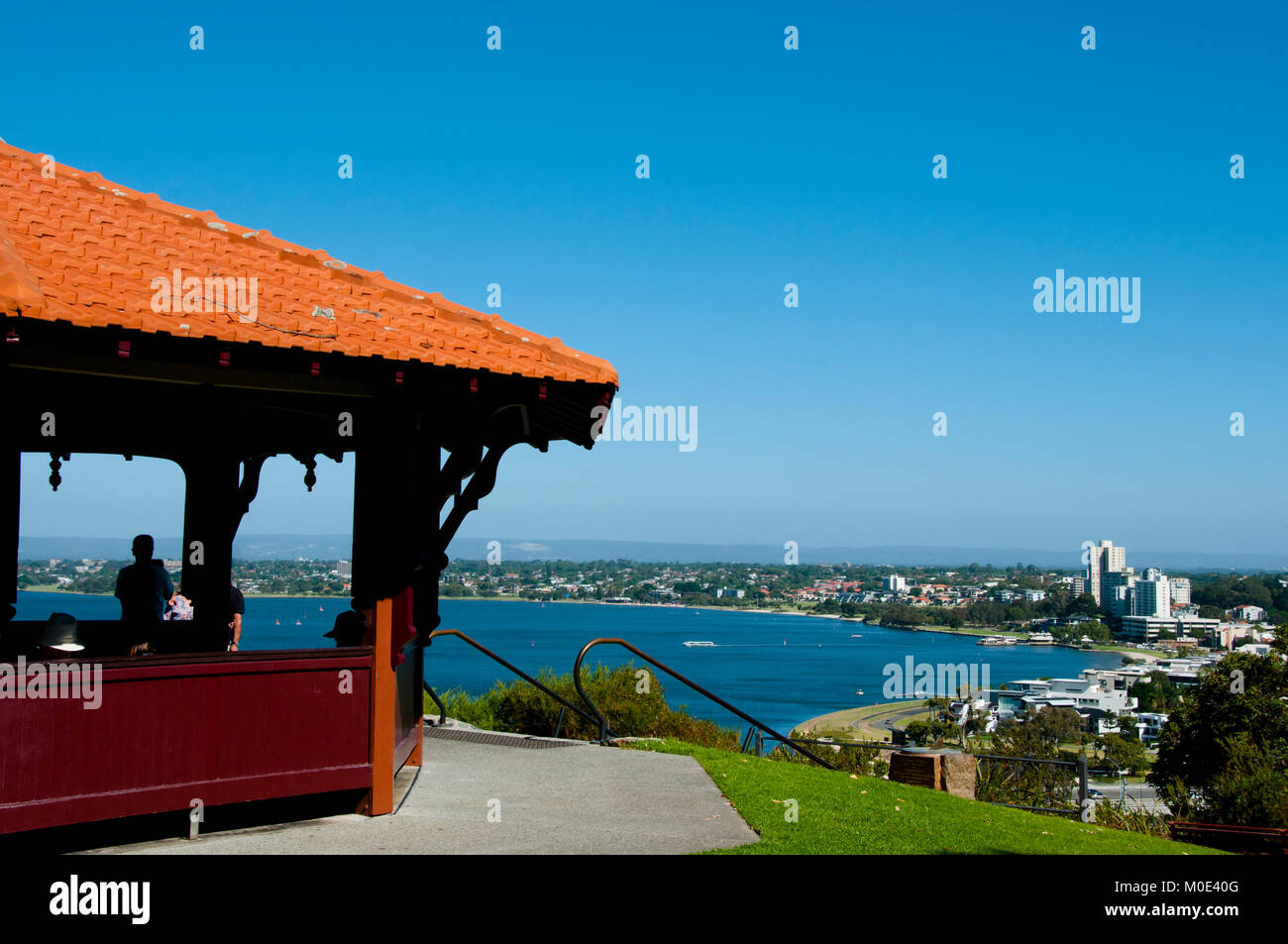 Iconic Gazebo in Kings Park Perth Australia Stock Photo Alamy