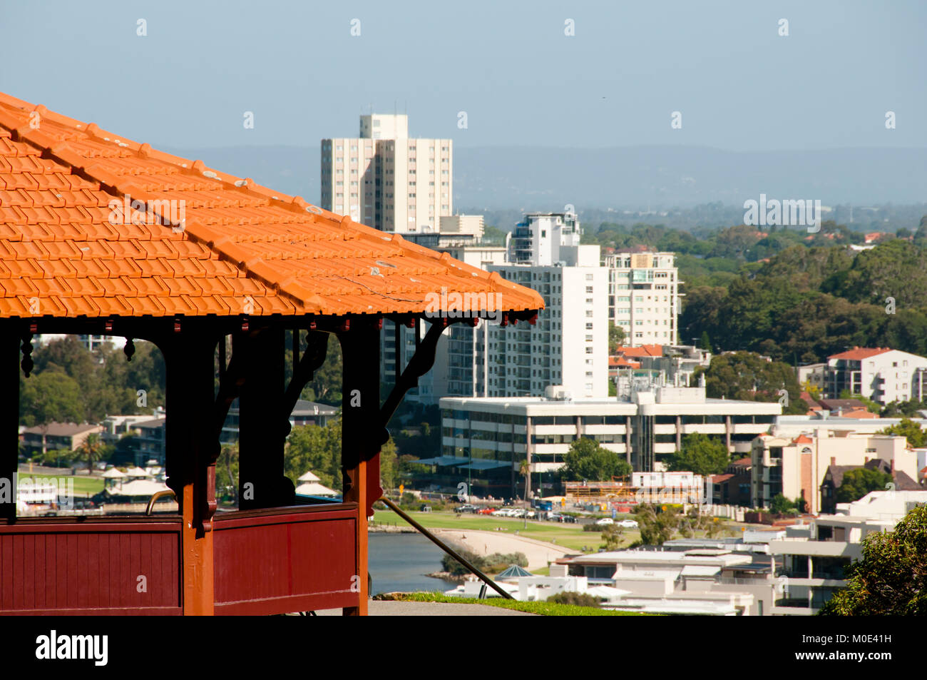 Iconic Gazebo in Kings Park Perth Australia Stock Photo Alamy
