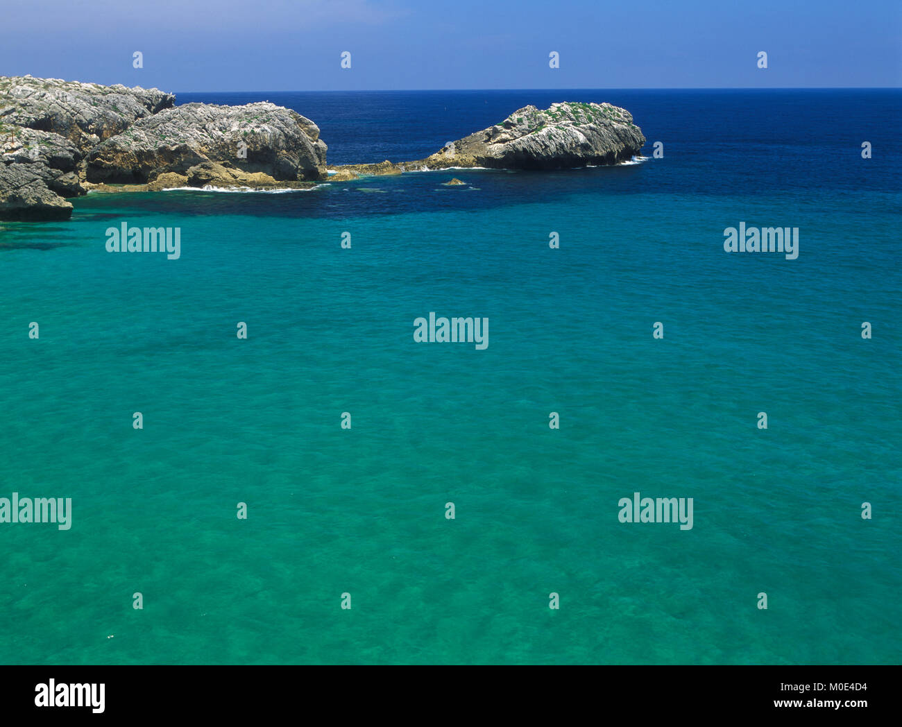 La Huelga beach, Asturias, Spain, Europe Stock Photo