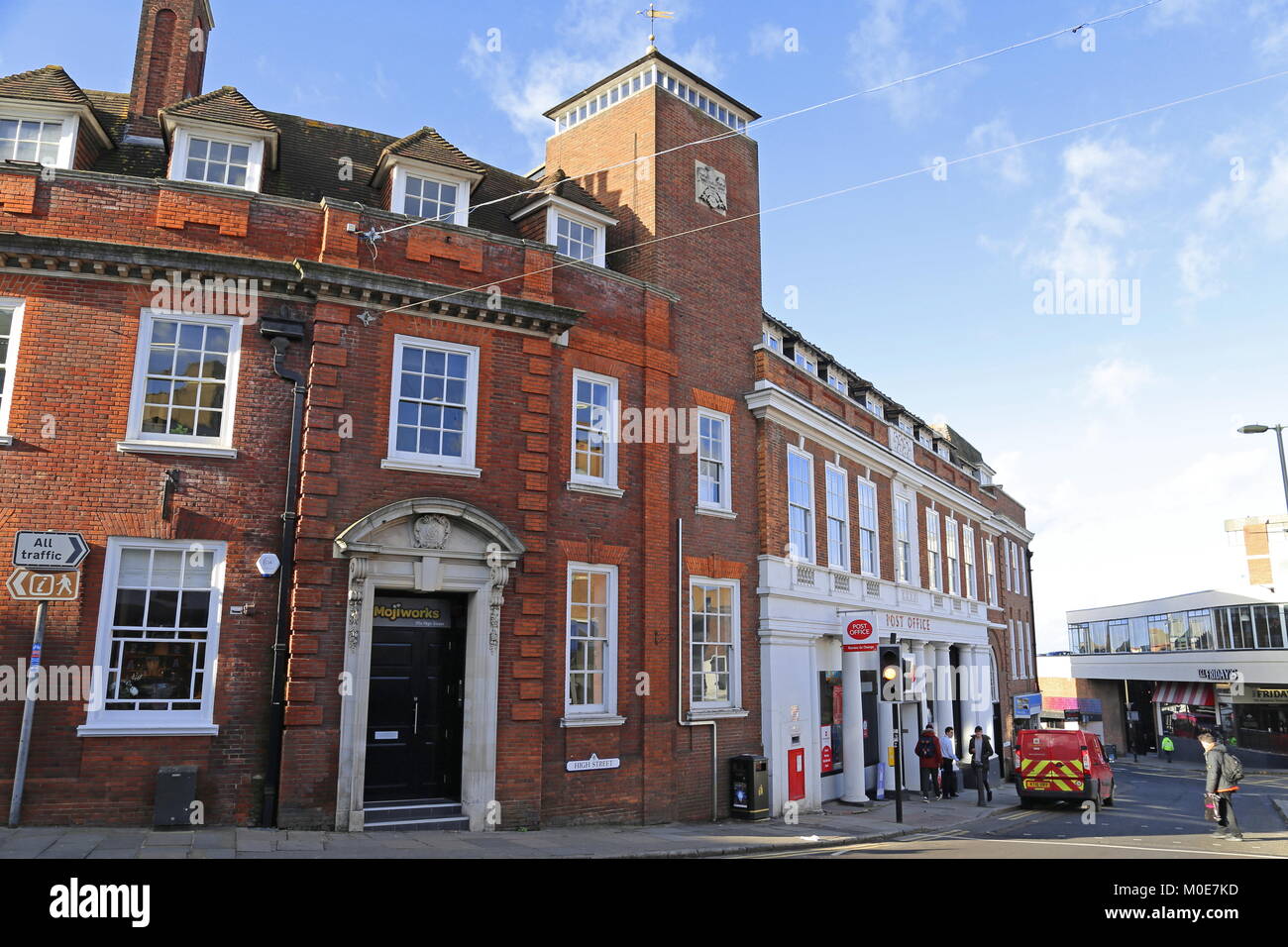 Post Office, High Street, Guildford, Surrey, England, Great Britain, United Kingdom, UK, Europe Stock Photo