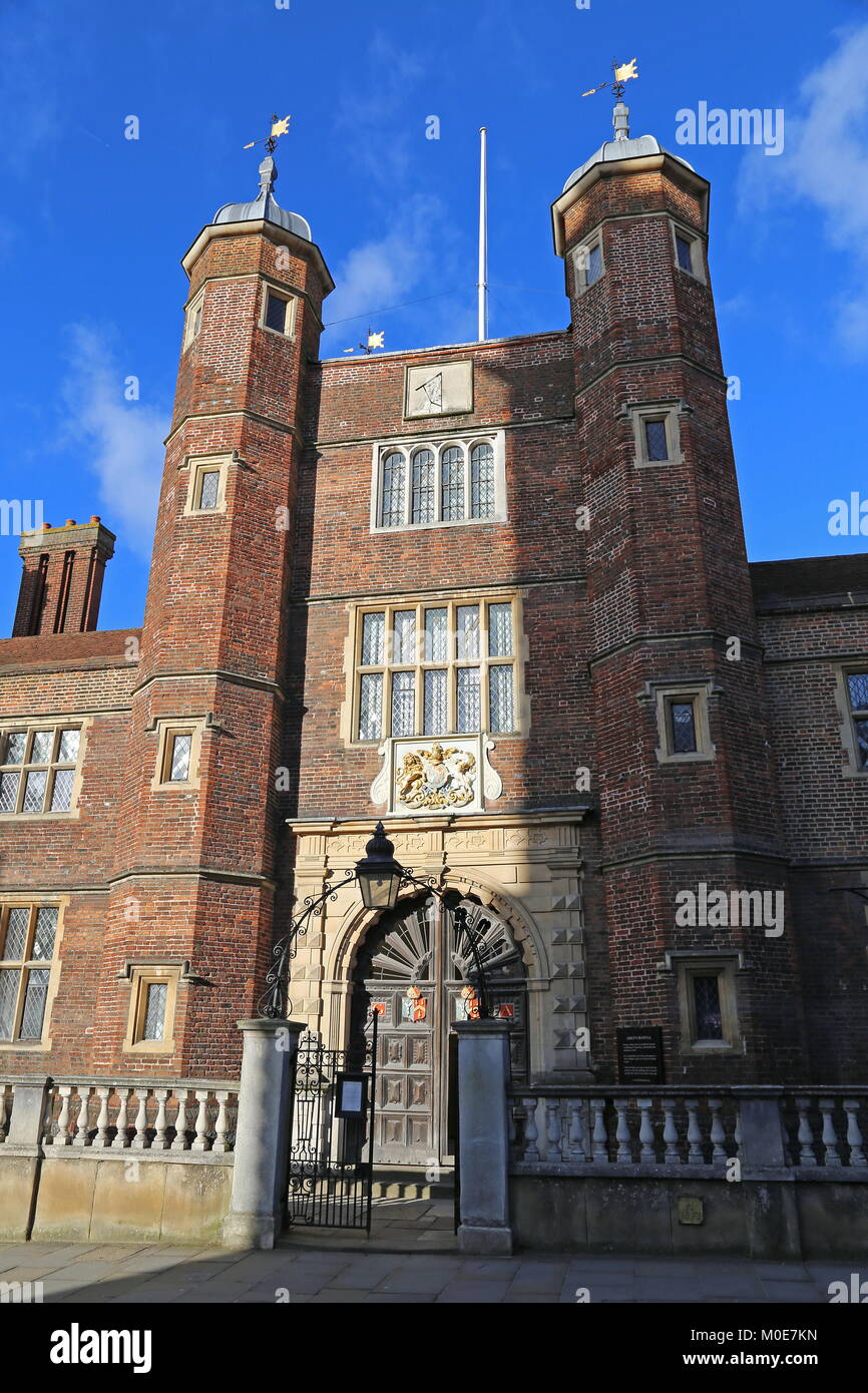 Abbot's Hospital (aka Hospital of the Blessed Trinity), High Street, Guildford, Surrey, England, Great Britain, United Kingdom, UK, Europe Stock Photo