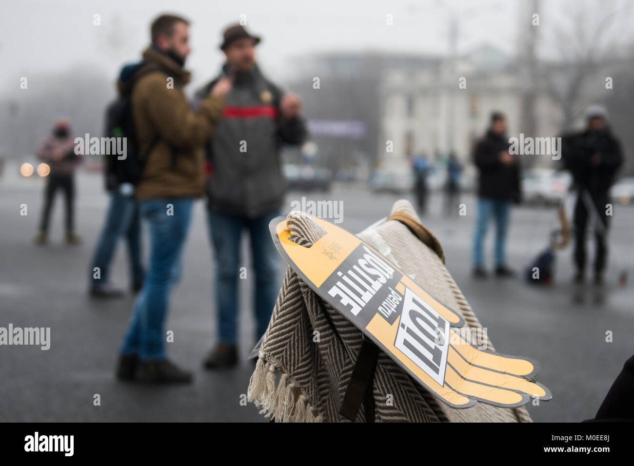 Bucharest, Romania January 21, 2018 STOLEN JUSTICE International