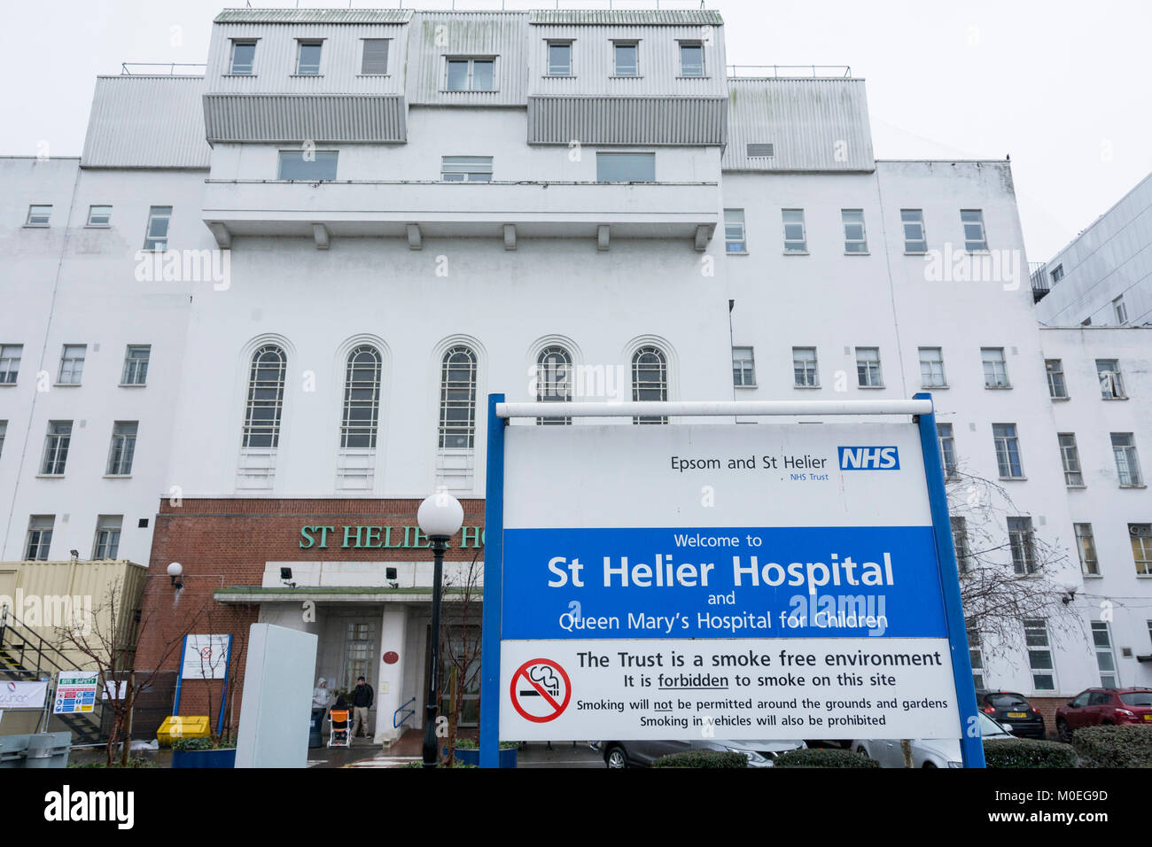 St Helier Hospital, Epsom and St Helier, Sutton, UK Stock Photo