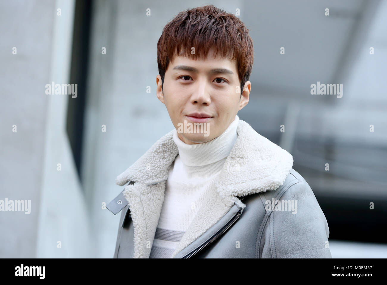 22nd Jan, 2018. S. Korean actor Kim Sun-ho South Korean actor Kim Sun