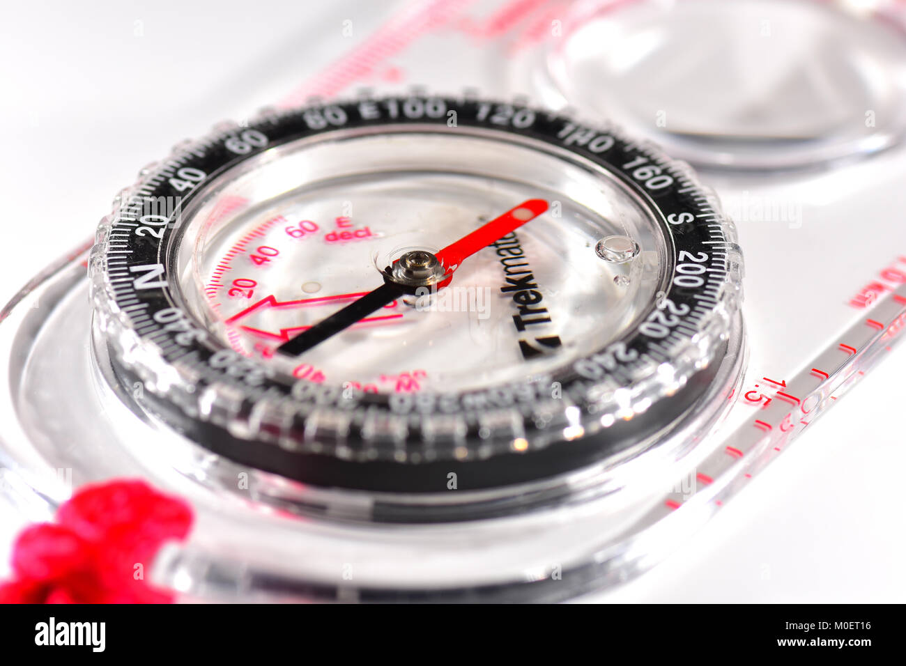 Map reading Compass Stock Photo Alamy