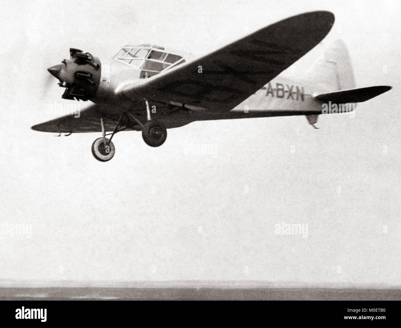 Airspeed Courier aircraft monoplane, 1933 Stock Photo