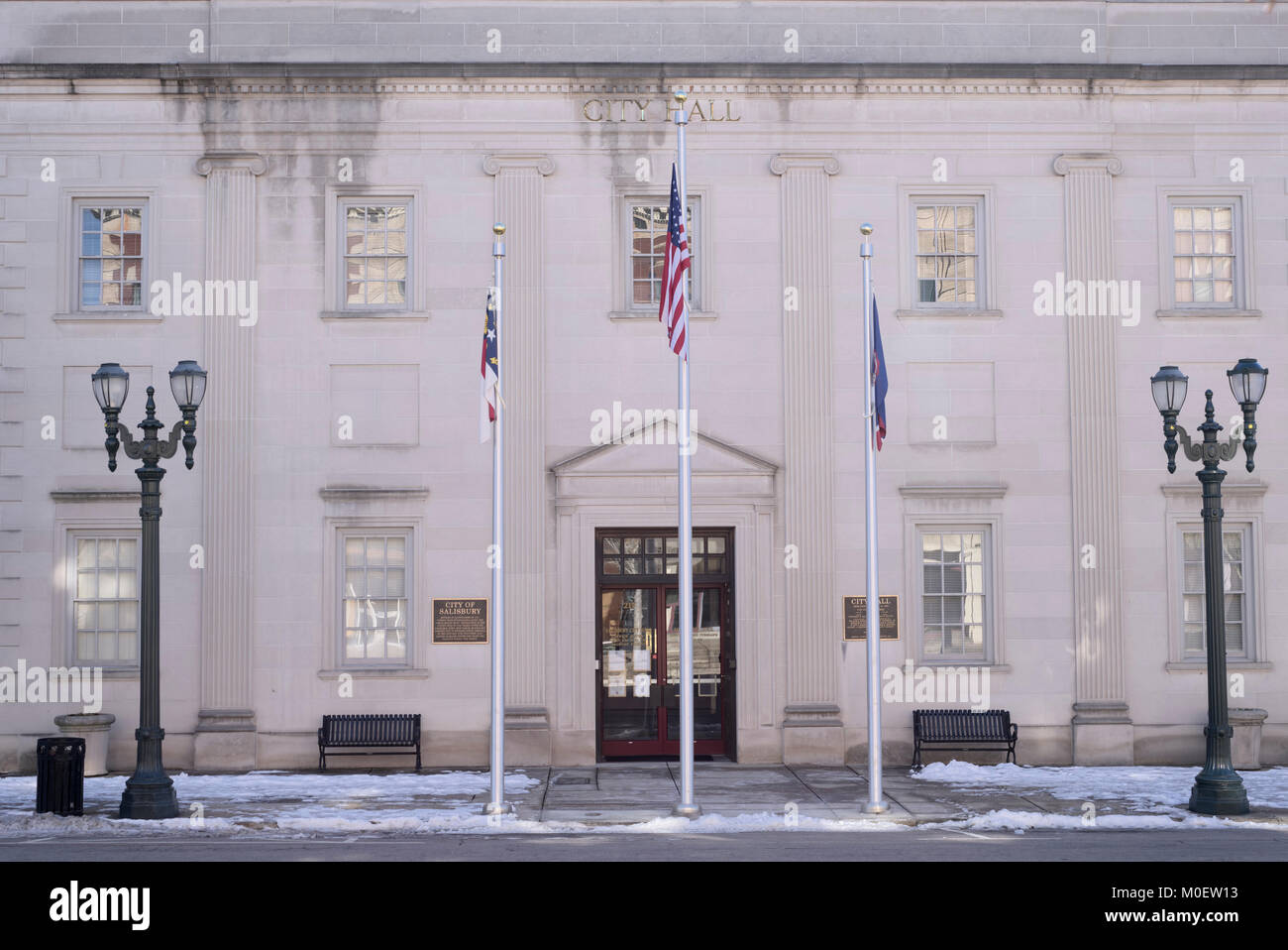 City Of Salisbury City Hall. Salisbury, North Carolina Stock Photo Alamy