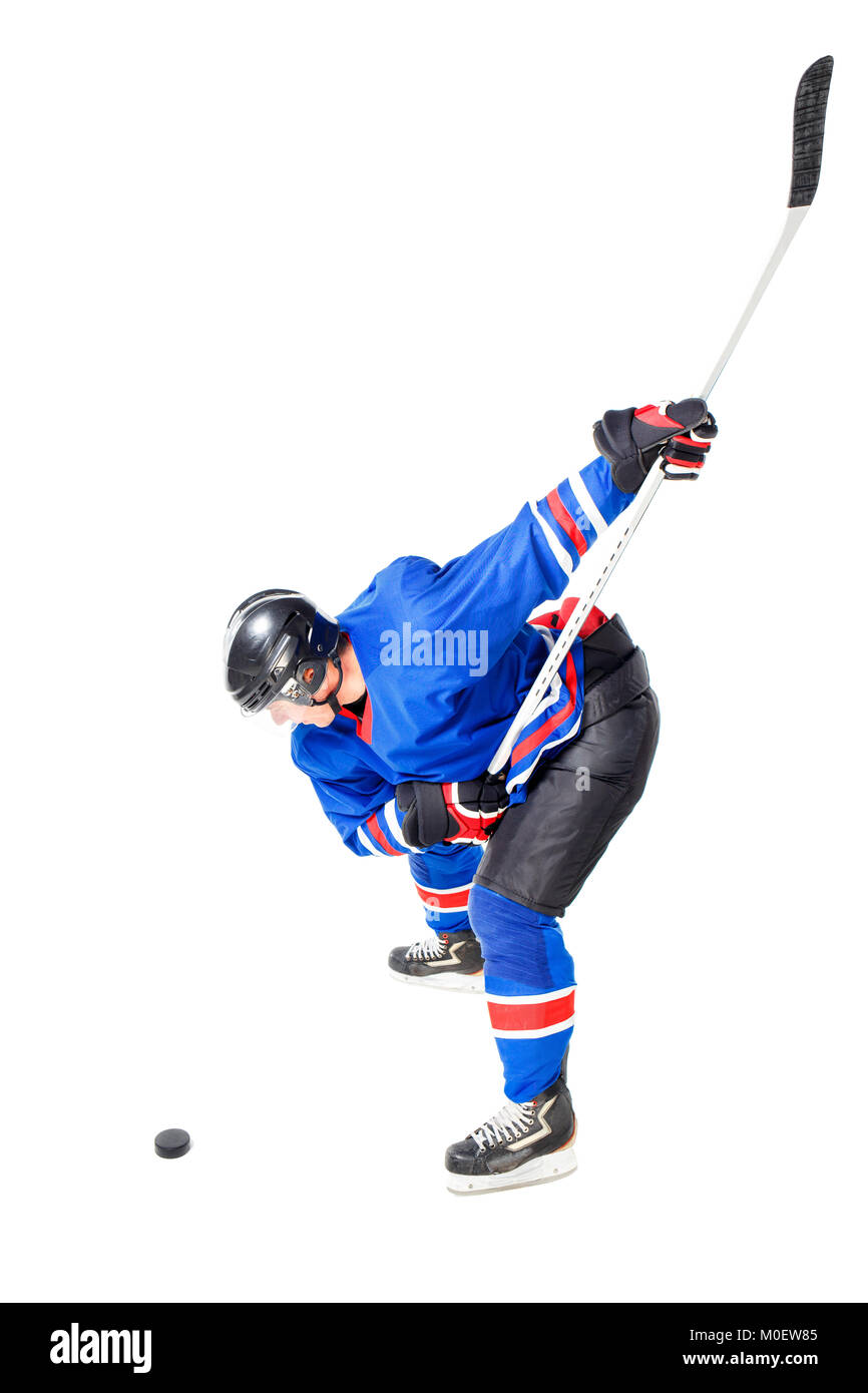 Slap shot Cut Out Stock Images & Pictures - Alamy