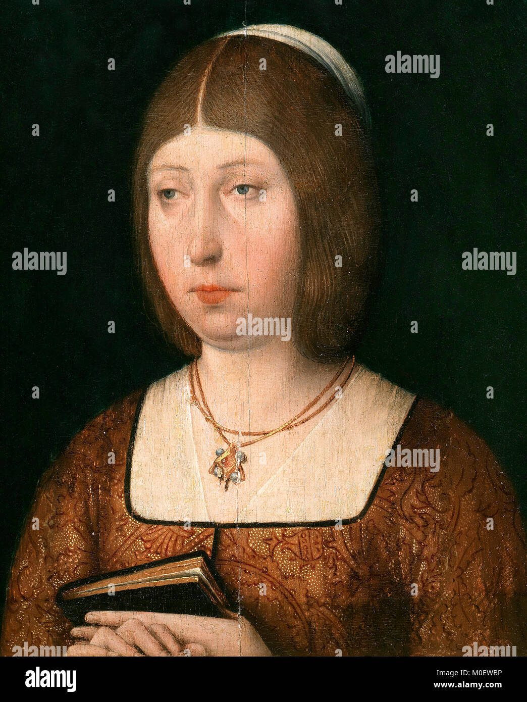 Isabella I of Castile (1451-1504), queen of Castile and LeÃ³n, circa 1490 Stock Photo