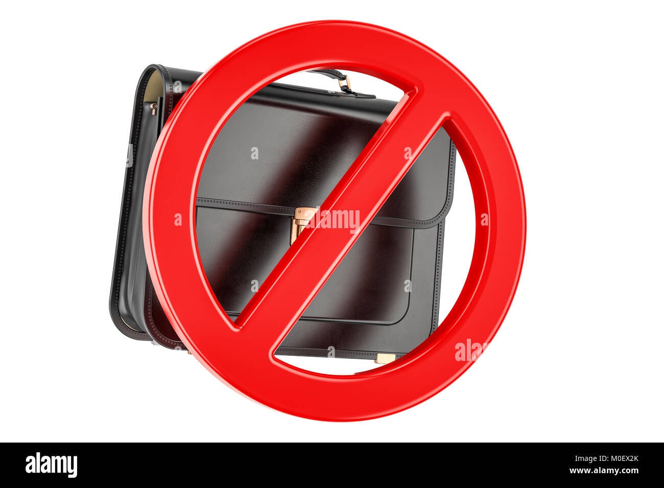 Briefcase prohibited sign hi-res stock photography and images - Alamy