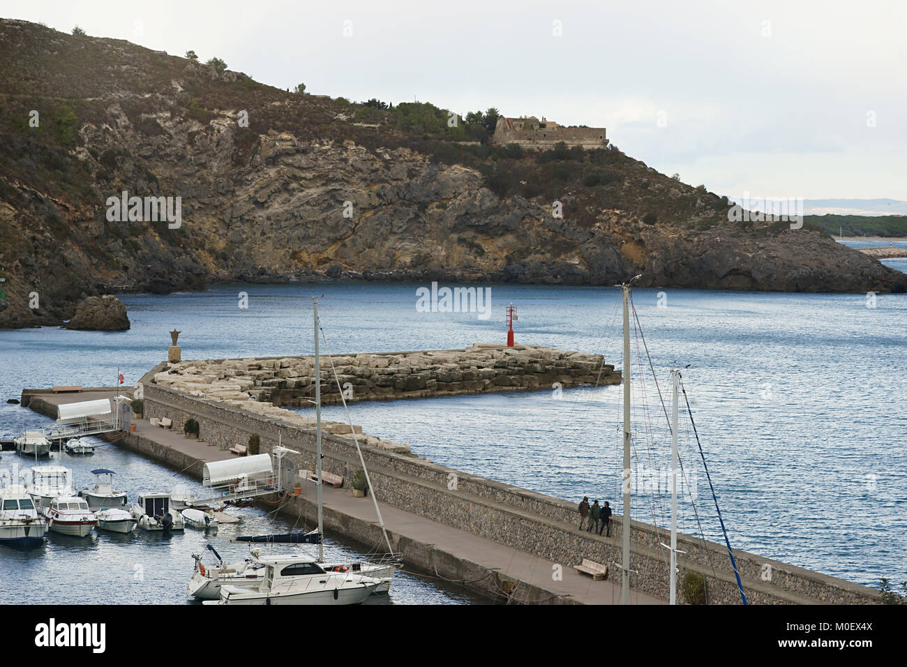Landscape of porto ercole, Argentario, Orbetello lagoon, Grosseto, Italy Stock Photo