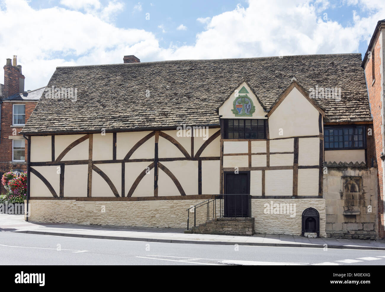 15th century The Yelde Hall, The Shambles, Chippenham, Wiltshire, England, United Kingdom Stock Photo