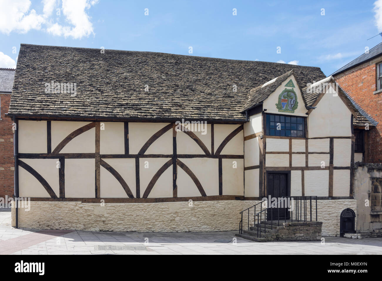 15th century The Yelde Hall, The Shambles, Chippenham, Wiltshire, England, United Kingdom Stock Photo