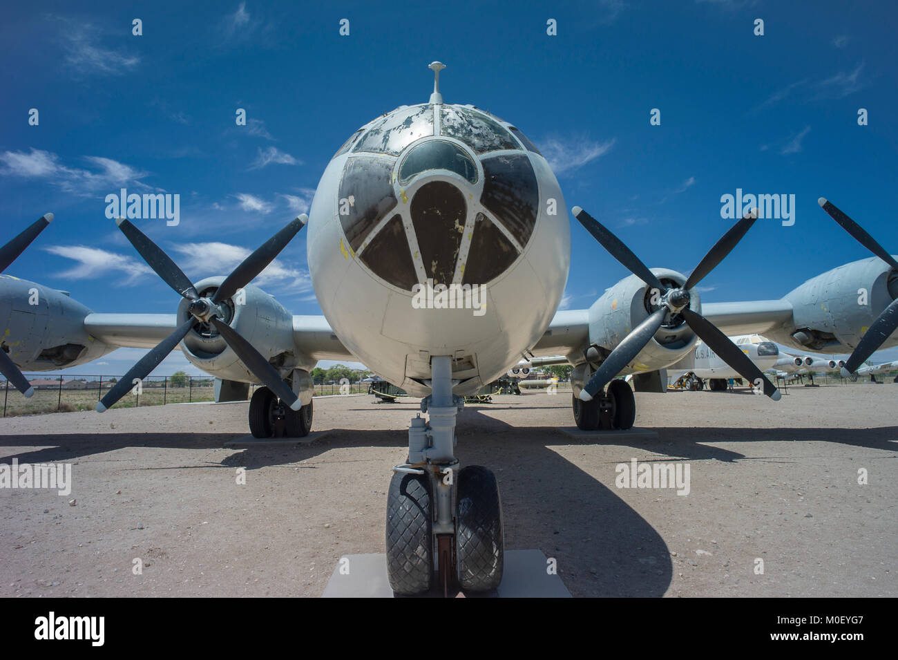 B-29 super fortress, a WW II era aircraft Stock Photo