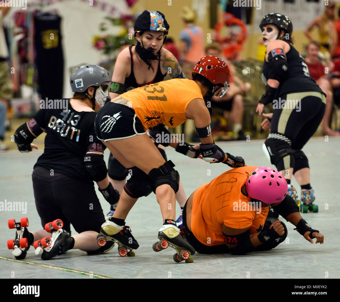 Roller Derby 2017 High Resolution Stock Photography and Images - Alamy