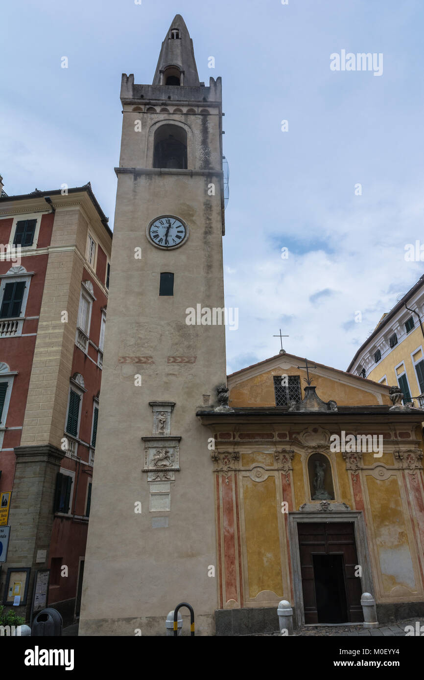Lerici,Italy,Europe - September 15, 2017 : The Oratorio di San Rocco Church Stock Photo