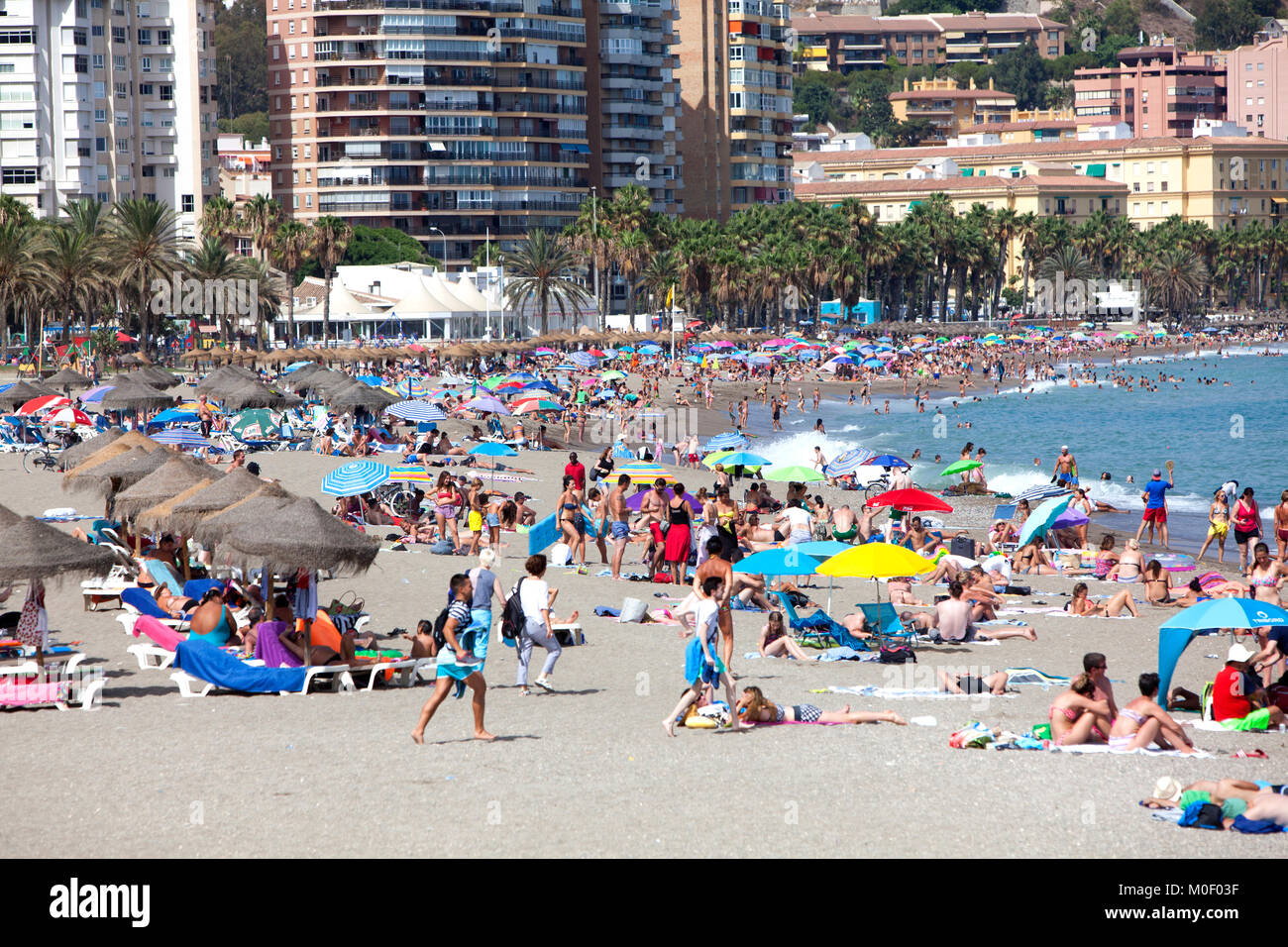 Malaga beach hires stock photography and images Alamy