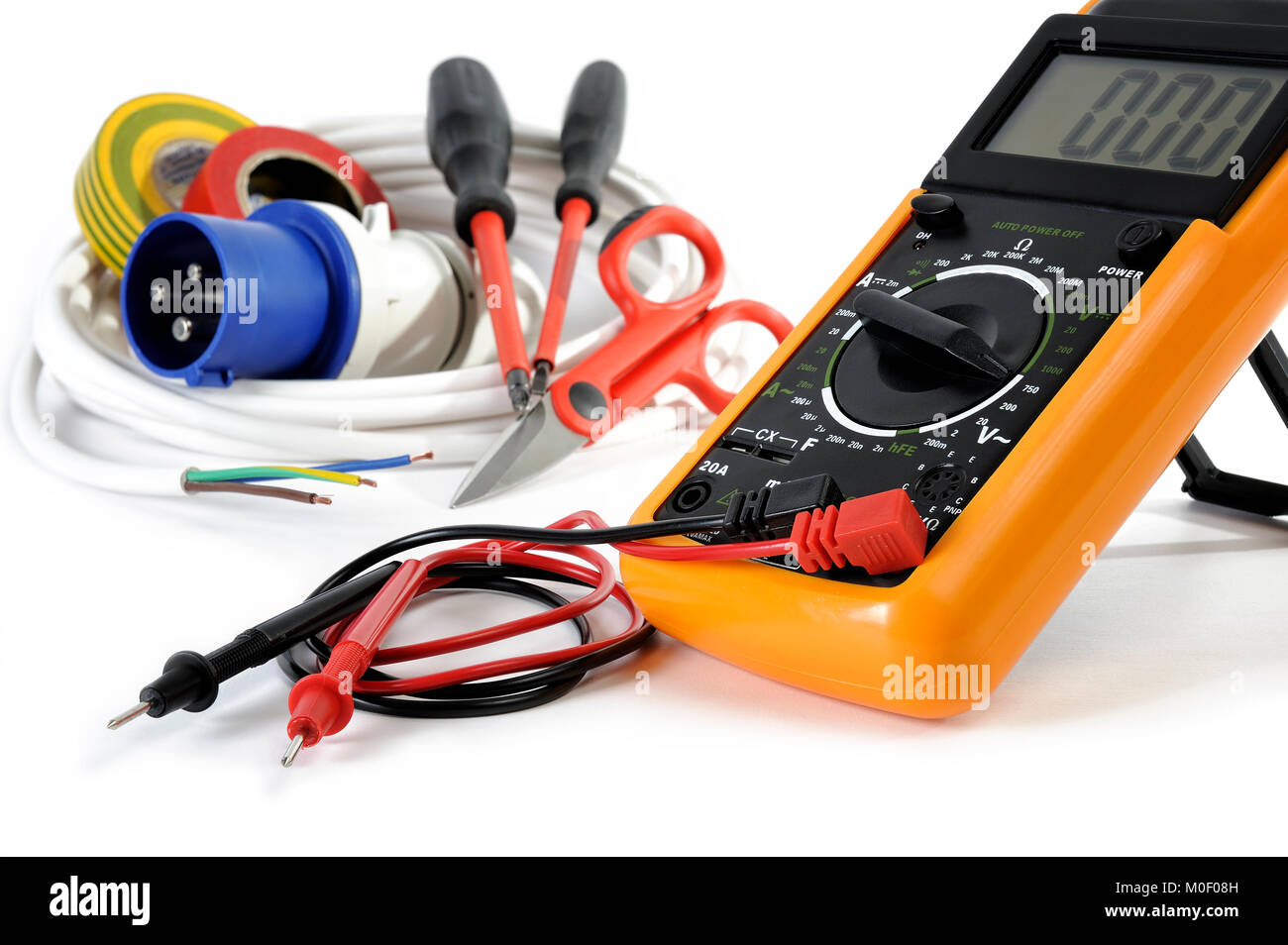 Multimeter and work tools and components for residential electrical ...