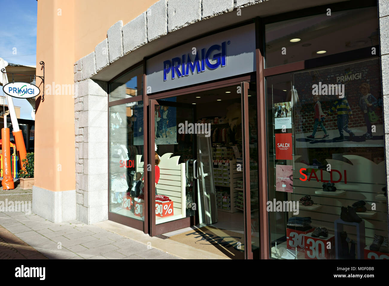 Primigi store in la reggia outlet, marcianise, Caserta, Italy Stock Photo -  Alamy