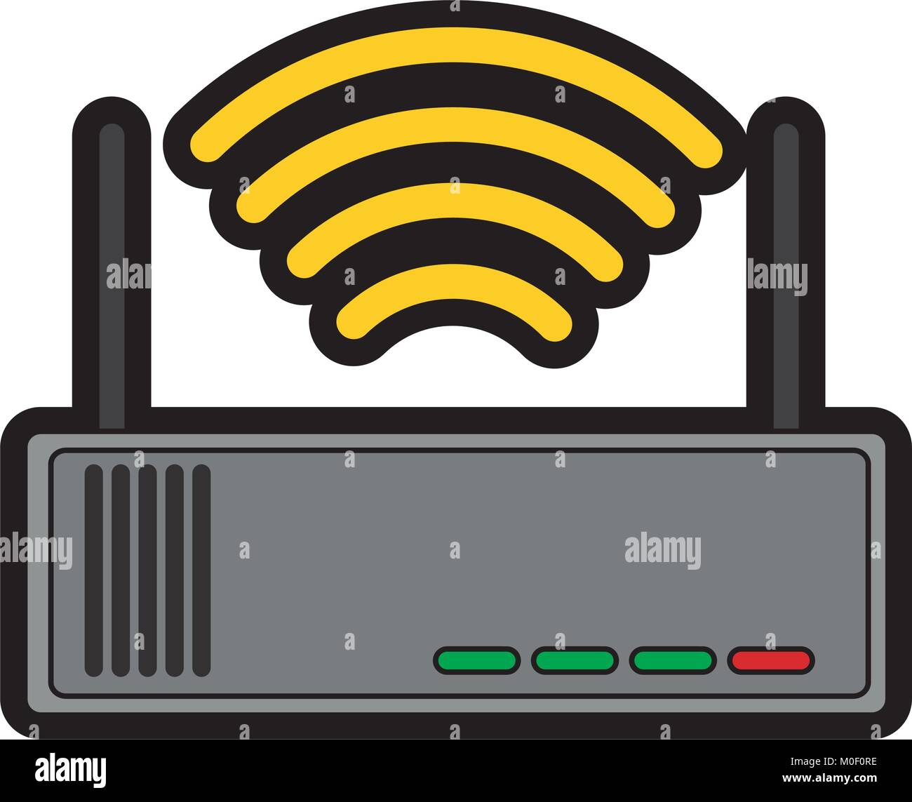 Isolated wifi design Stock Vector Image & Art - Alamy