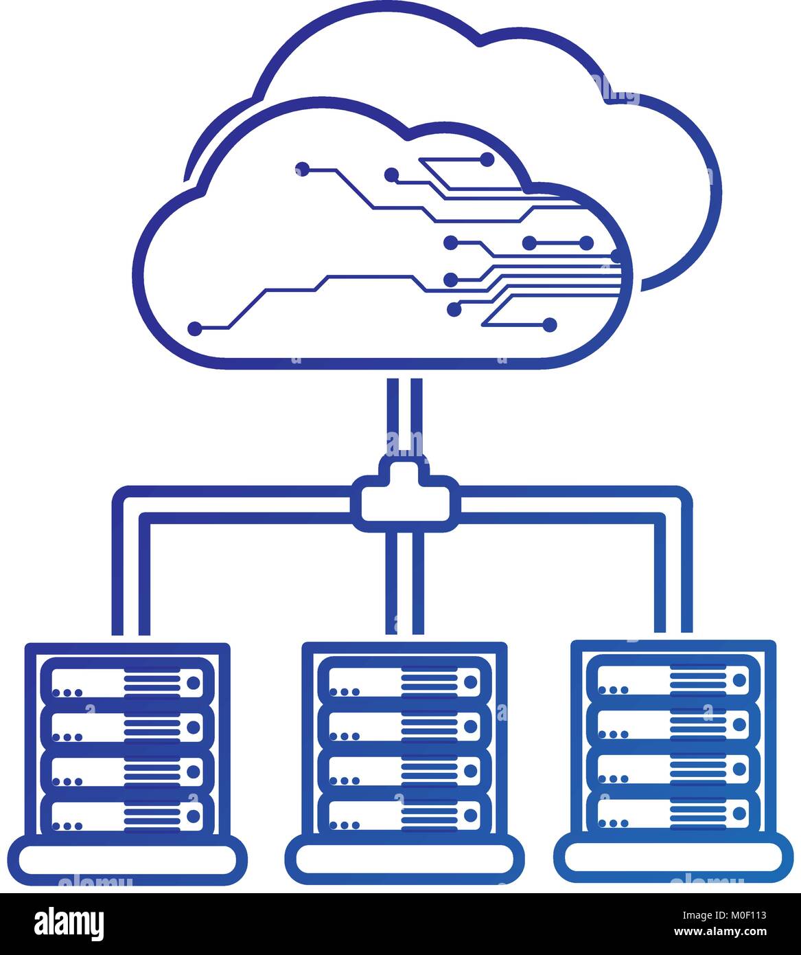 Web hosting design Stock Vector Image & Art - Alamy