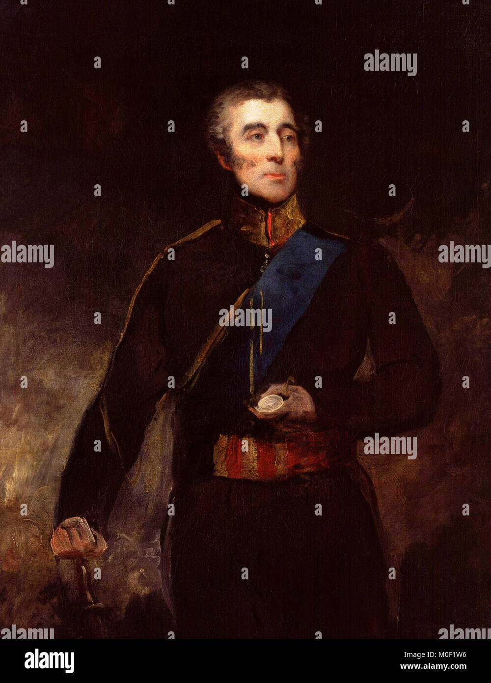 Arthur Wellesley, 1st Duke of Wellington, circa 1830 - John Jackson Stock Photo