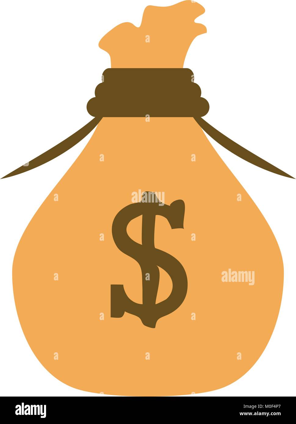 Money bag isolated Stock Vector Image & Art - Alamy