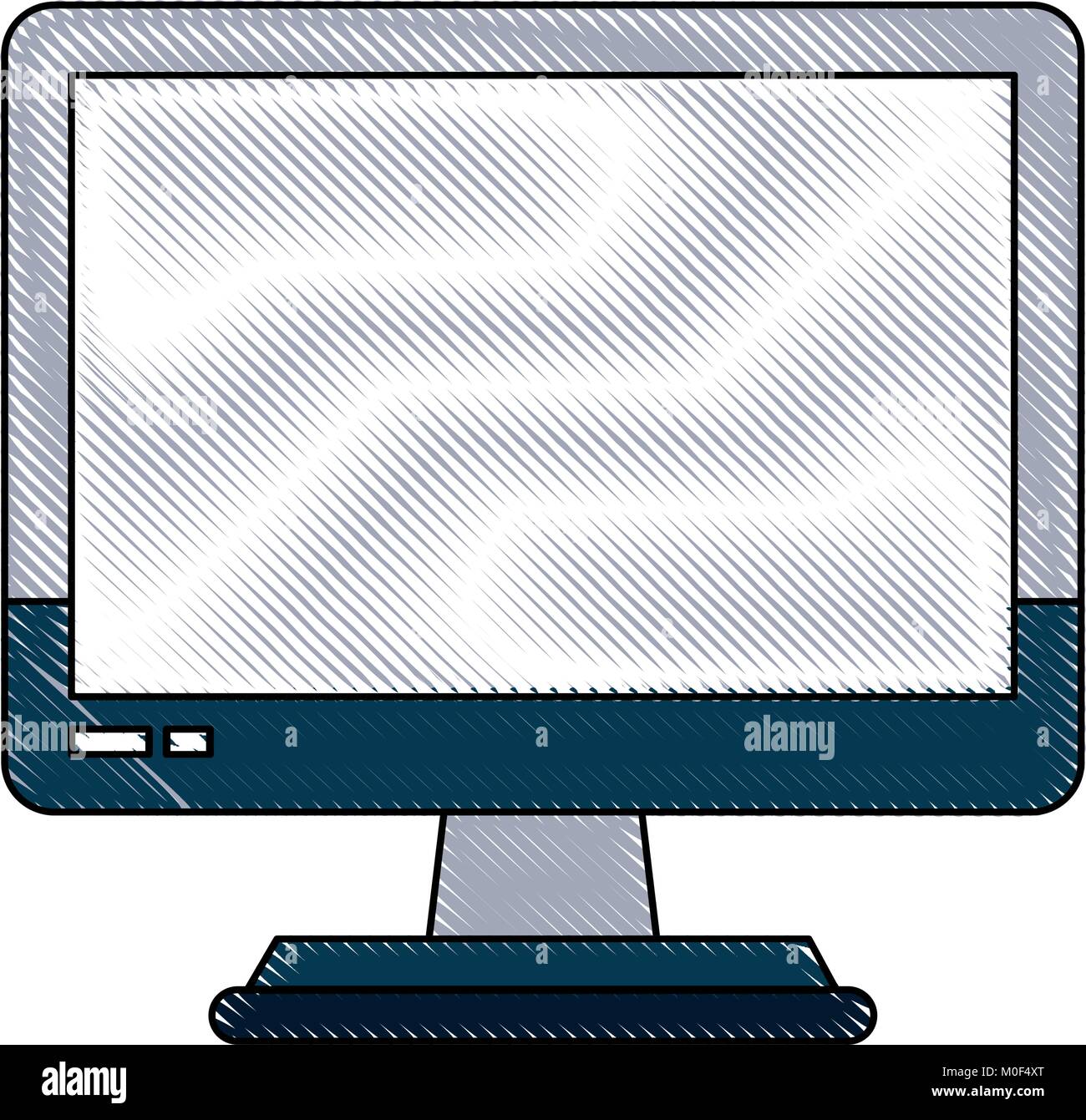 Pc screen isolated Stock Vector Image & Art - Alamy