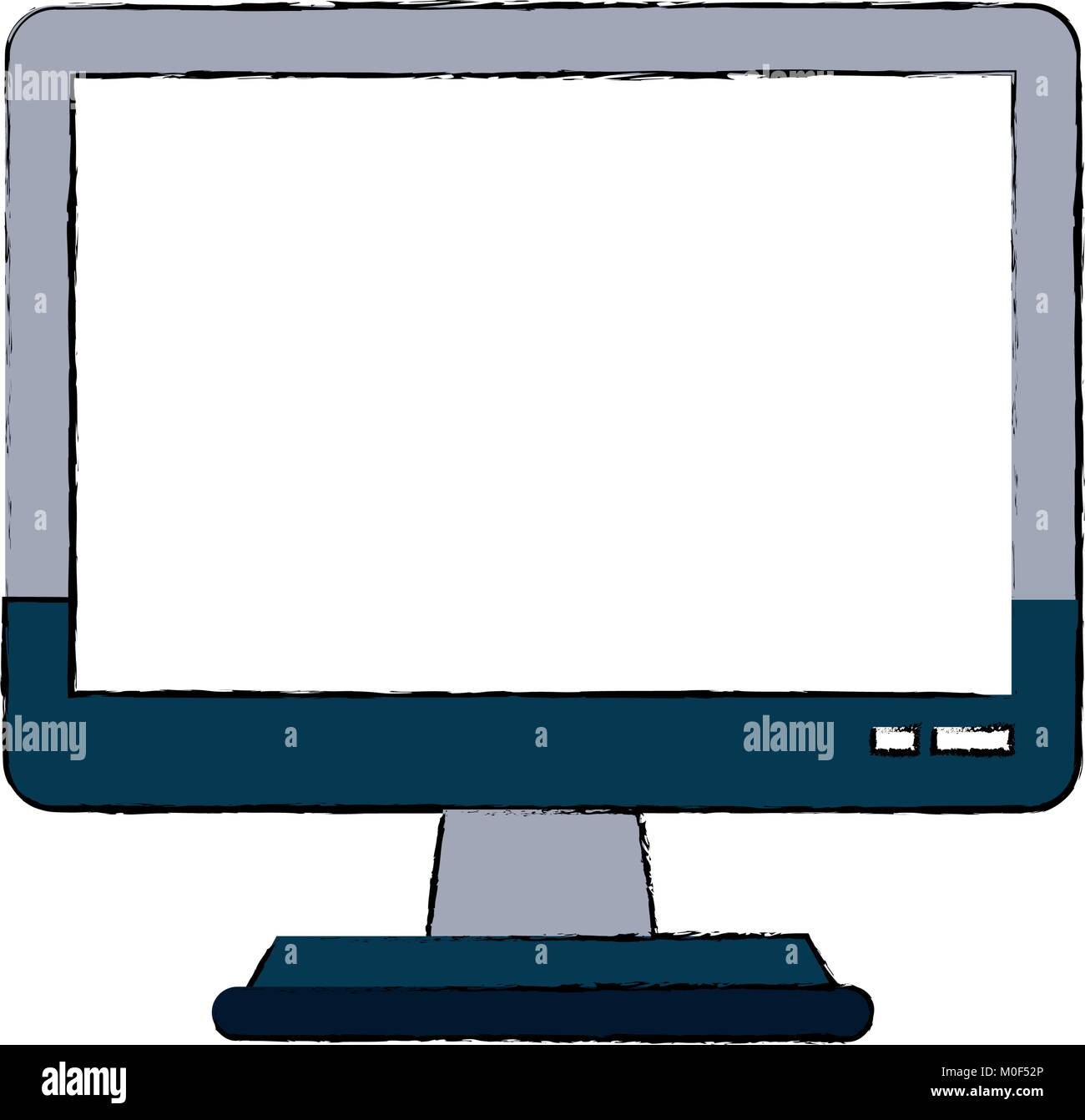 Pc screen isolated Stock Vector Image & Art - Alamy