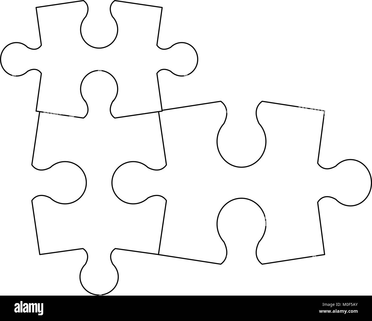 9 jigsaw pieces template. Nine puzzle pieces connected together