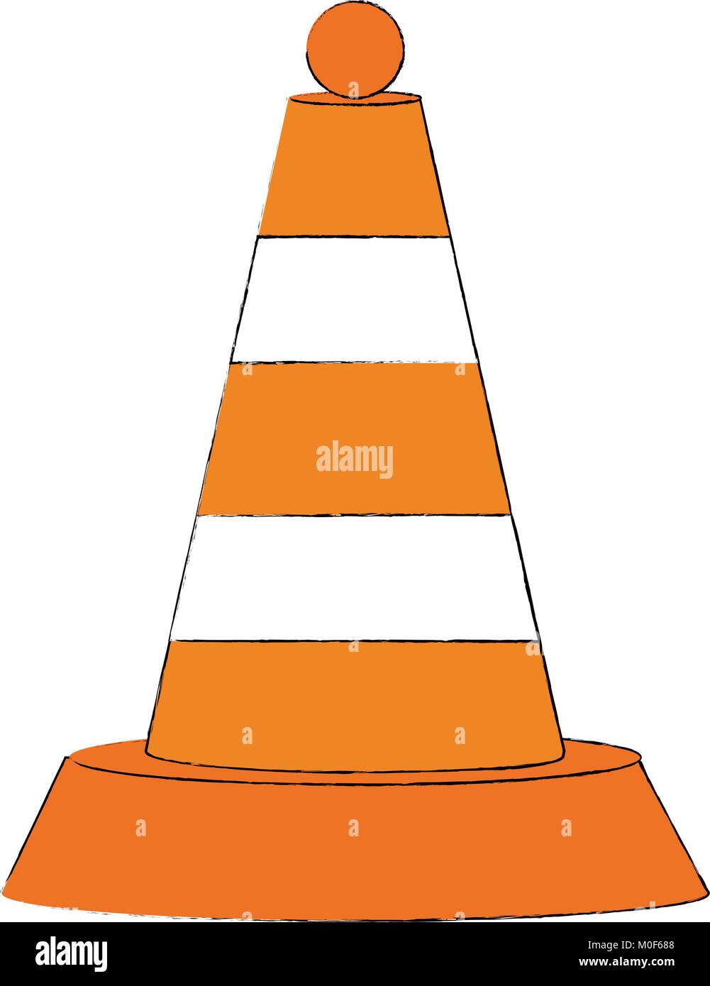 Traffic cone symbol Stock Vector Image & Art Alamy