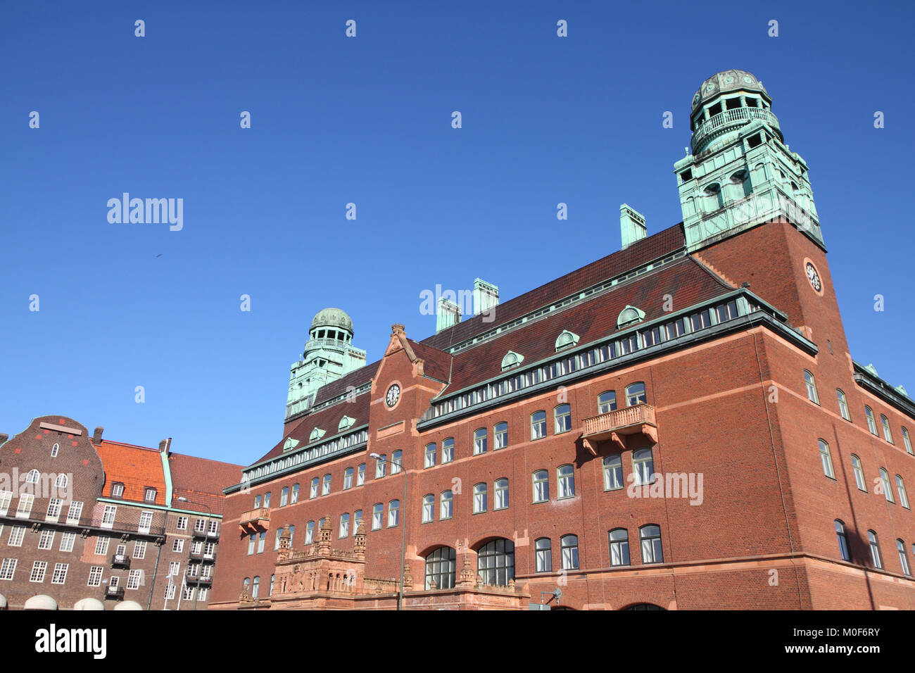 Malmo, Sweden the main Post Office. City in Scania county (Skane in