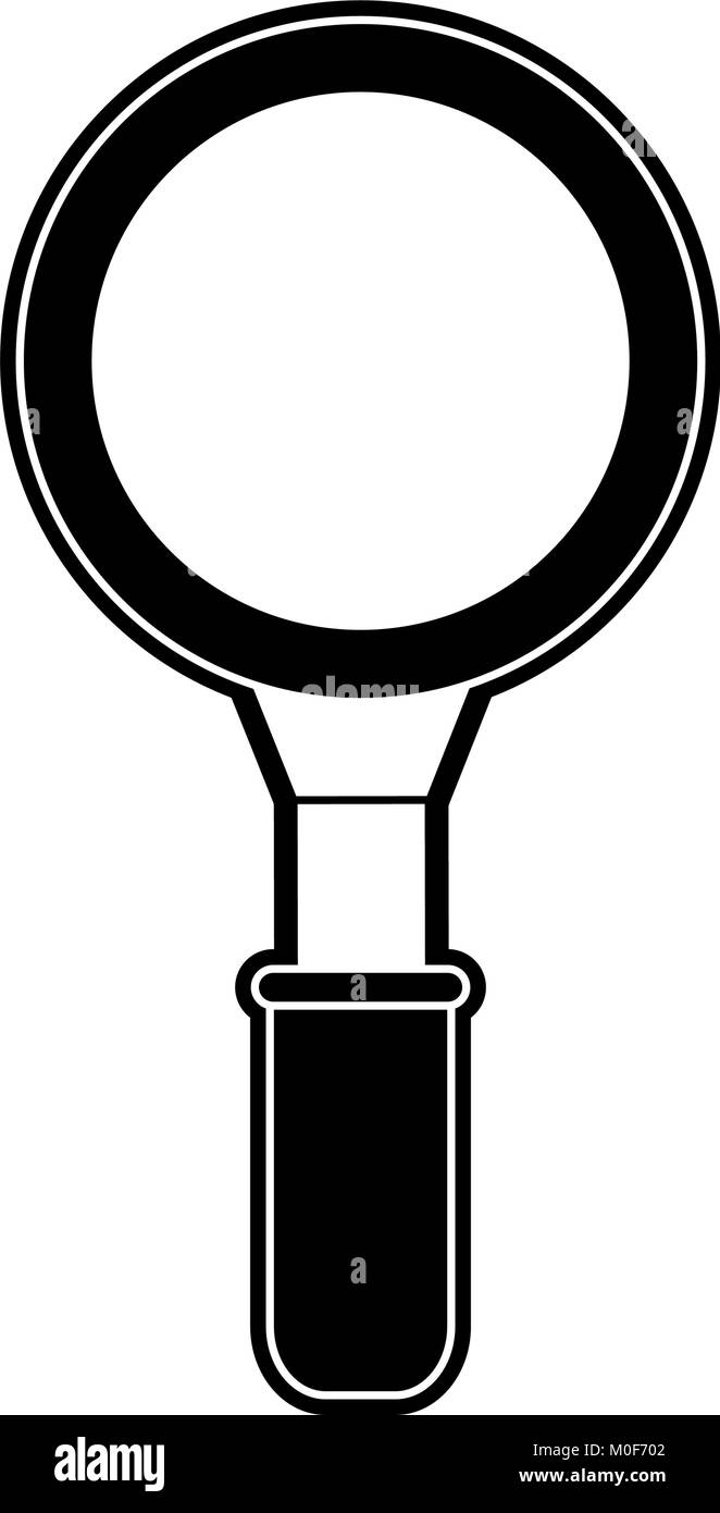 Magnifying glass symbol Stock Vector Image & Art Alamy